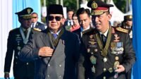 Presiden Prabowo Bersama Kapolri Listyo Sigit